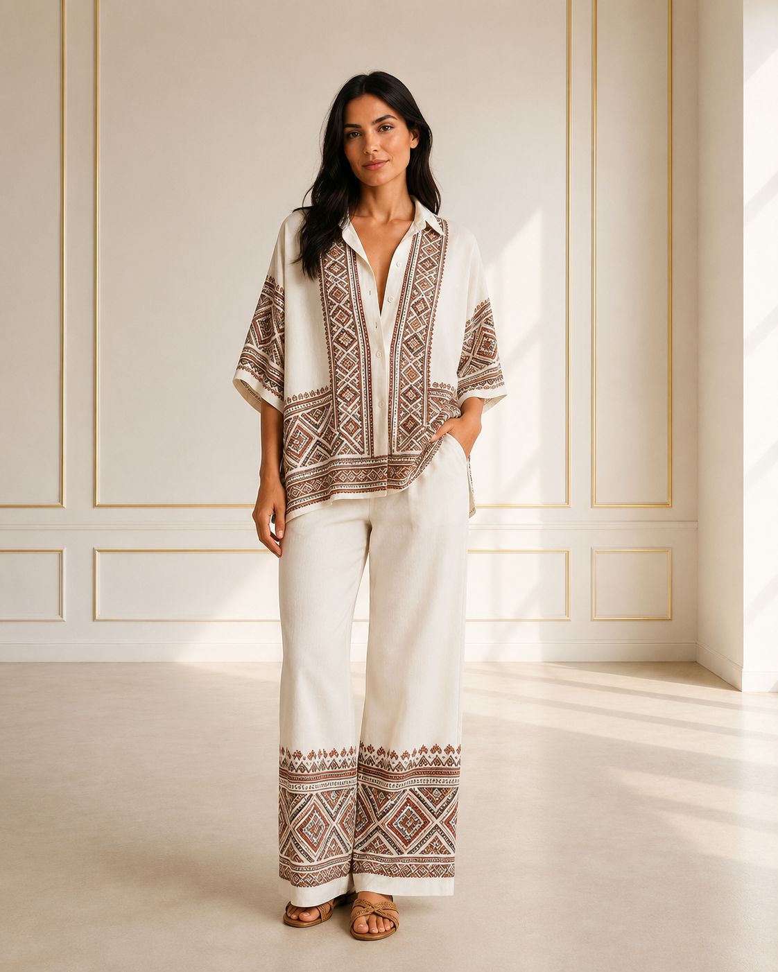 Conjunto Boho Étnico