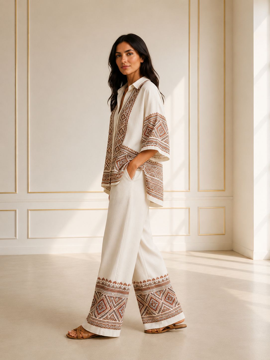 Conjunto Boho Étnico