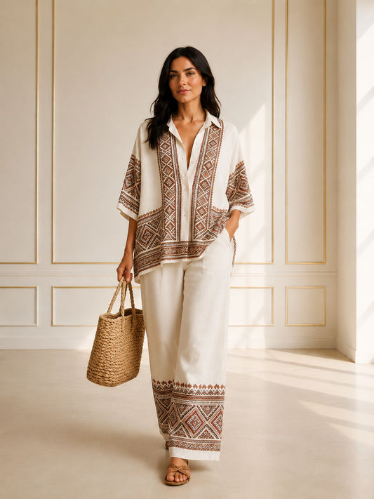 Conjunto Boho Étnico