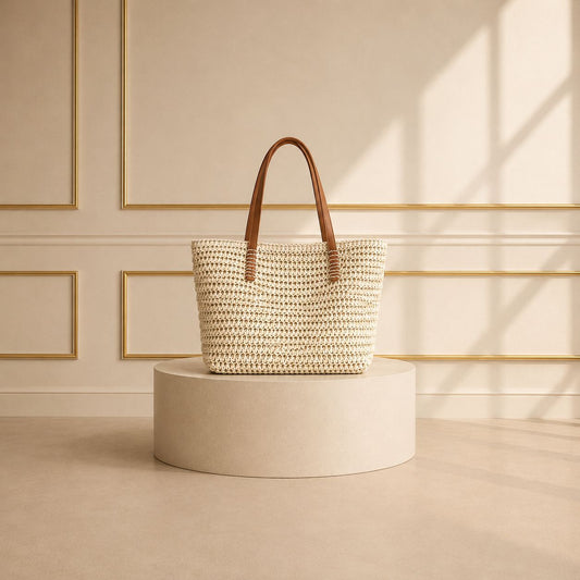 Bolso Tote de Paja