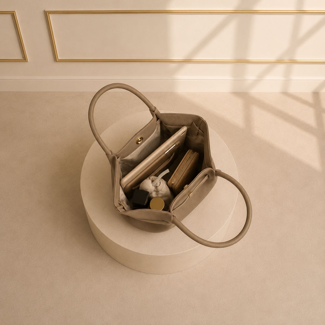 Bolso Tote de Piel