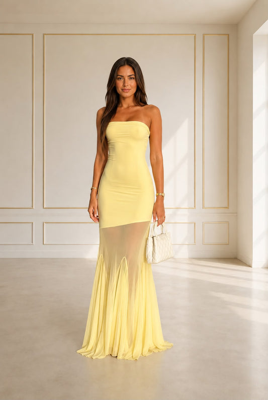 Diva Vestido con Cola