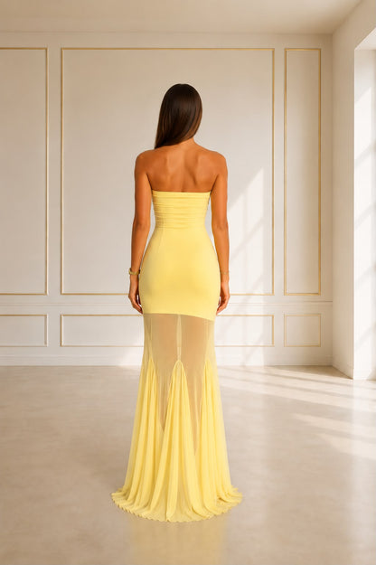 Diva Vestido con Cola